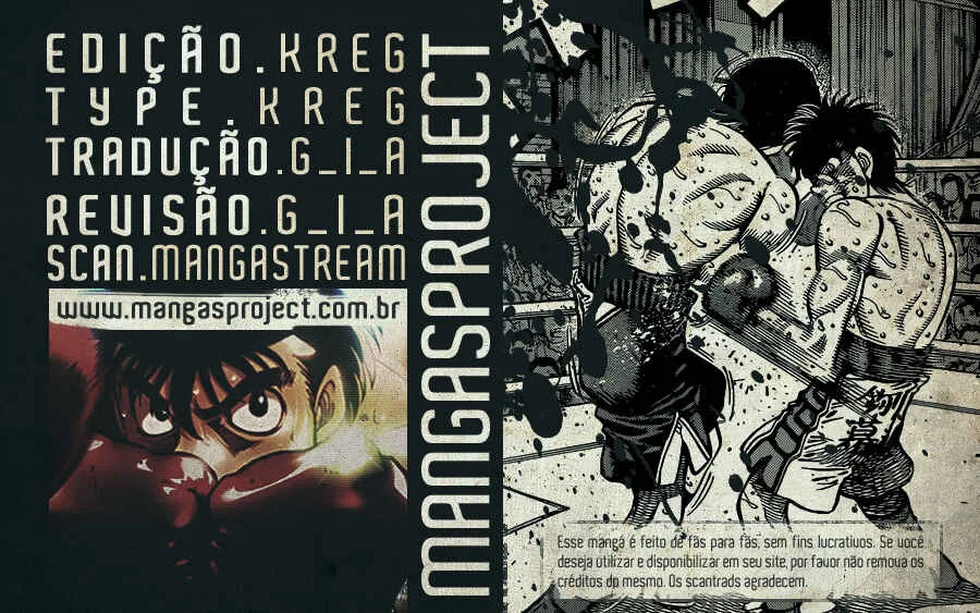 Hajime no Ippo Capítulo 889 – Obstáculo Invisível