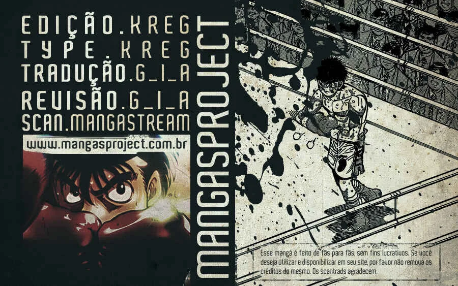 Hajime no Ippo Capítulo 889 – Obstáculo Invisível