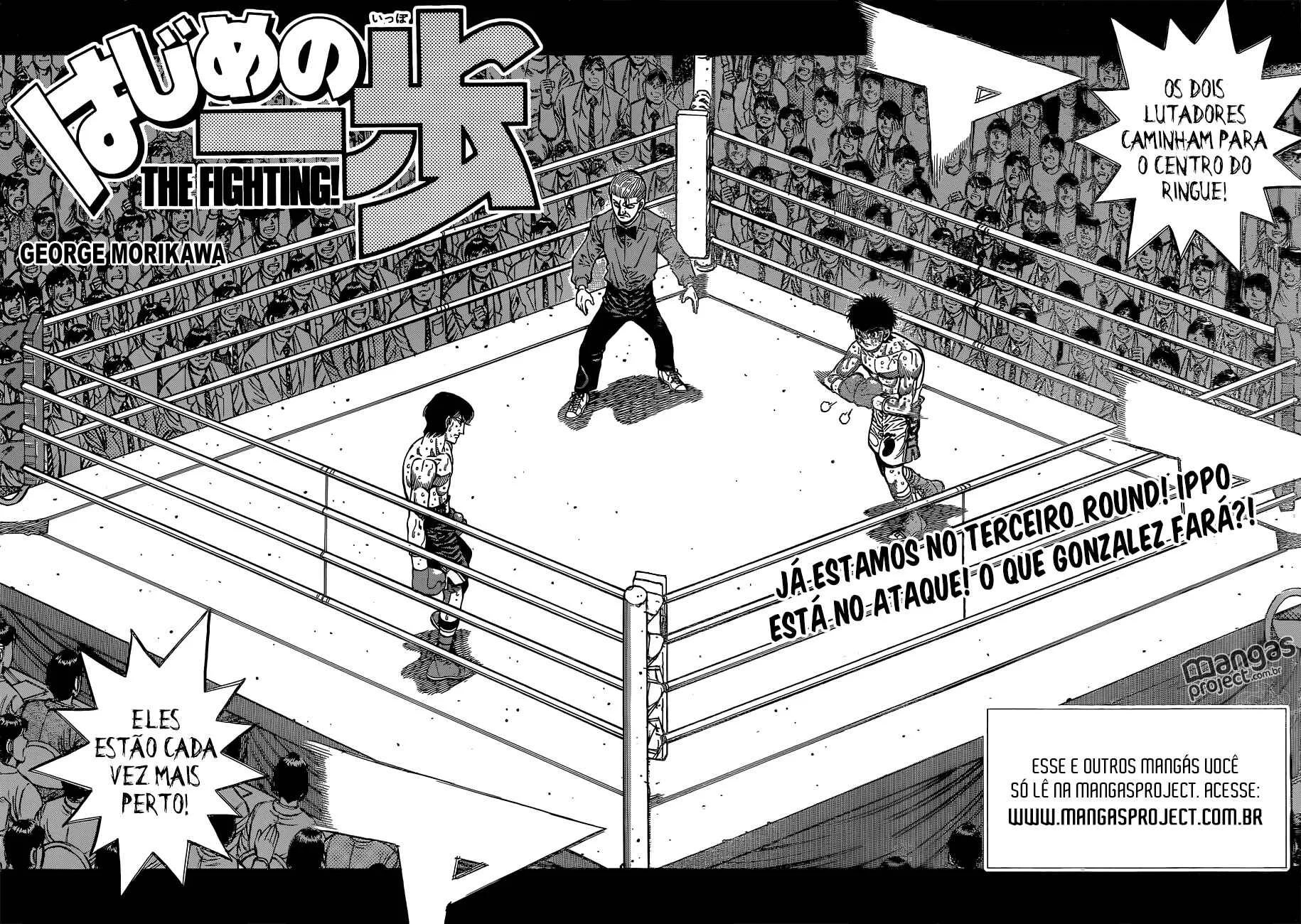 Hajime no Ippo Capítulo 889 – Obstáculo Invisível