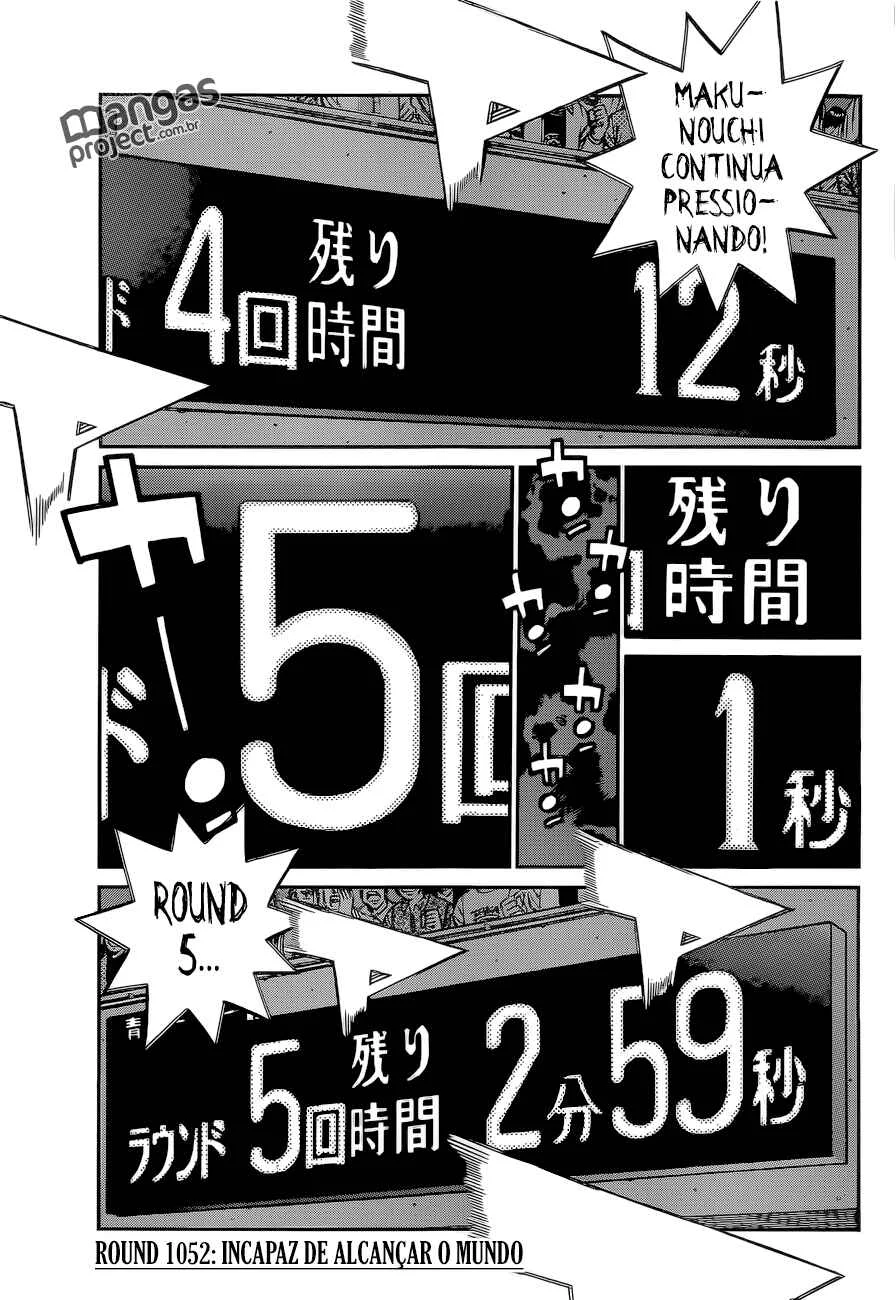 Hajime no Ippo Capítulo 889 – Obstáculo Invisível