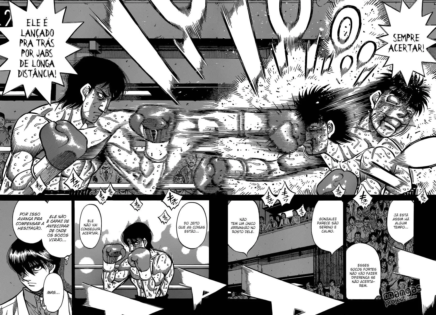 Hajime no Ippo Capítulo 889 – Obstáculo Invisível