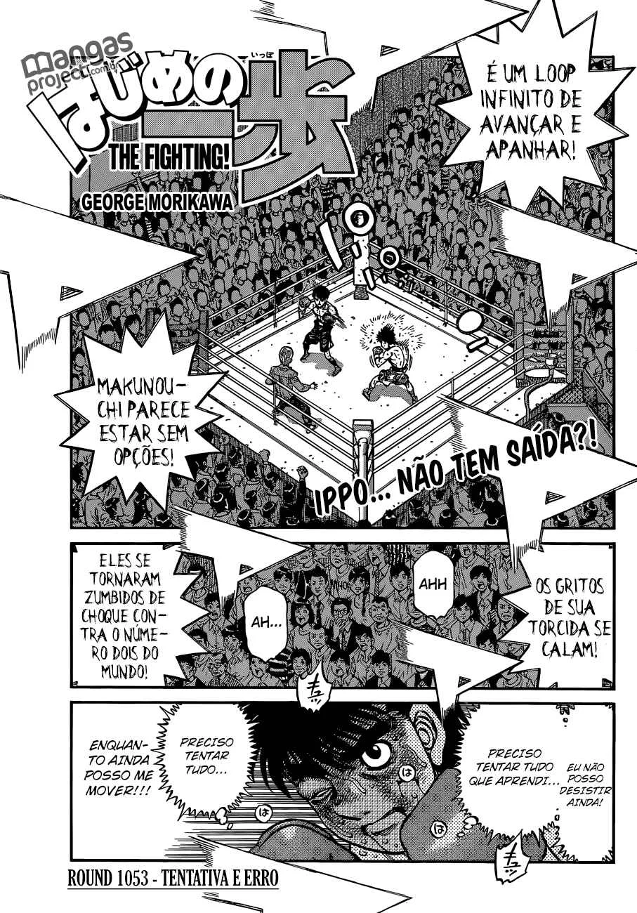 Hajime no Ippo Capítulo 889 – Obstáculo Invisível