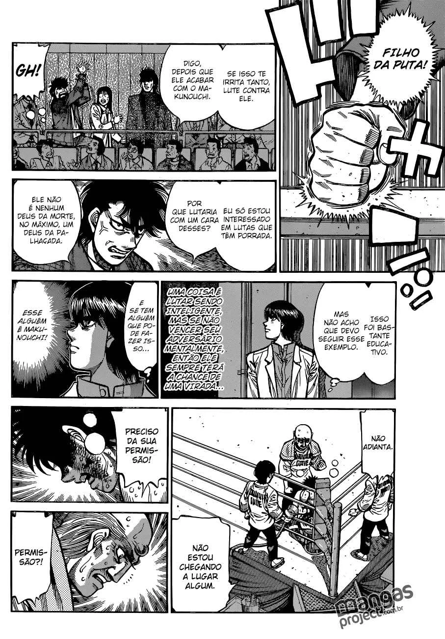 Hajime no Ippo Capítulo 889 – Obstáculo Invisível