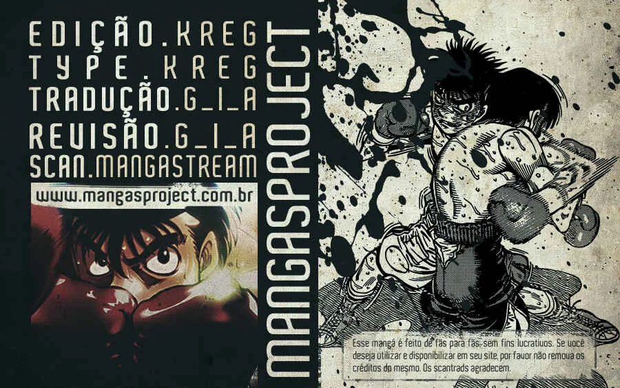 Hajime no Ippo Capítulo 889 – Obstáculo Invisível