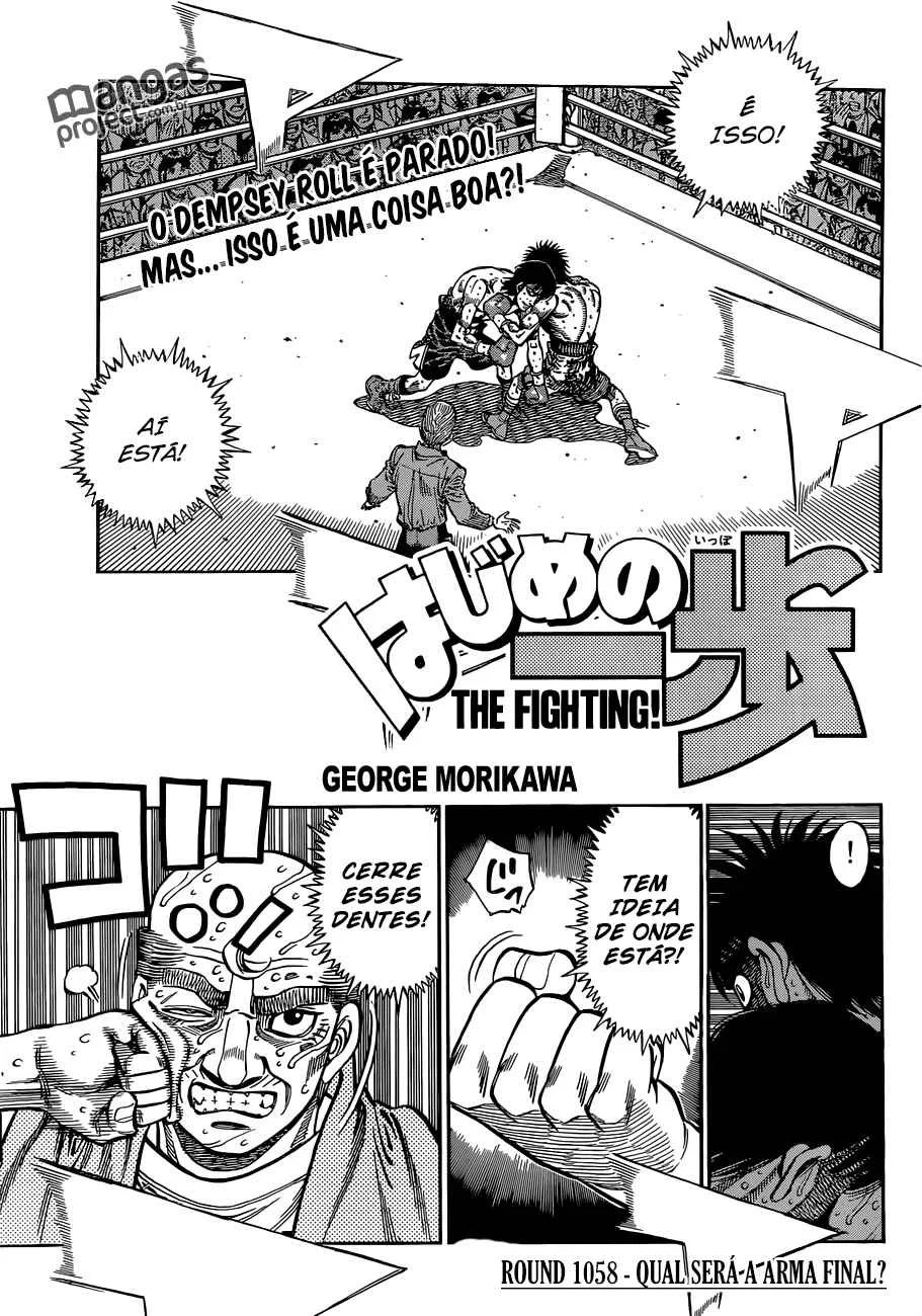 Hajime no Ippo Capítulo 889 – Obstáculo Invisível