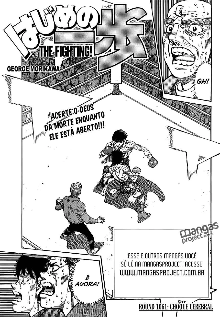 Hajime no Ippo Capítulo 889 – Obstáculo Invisível