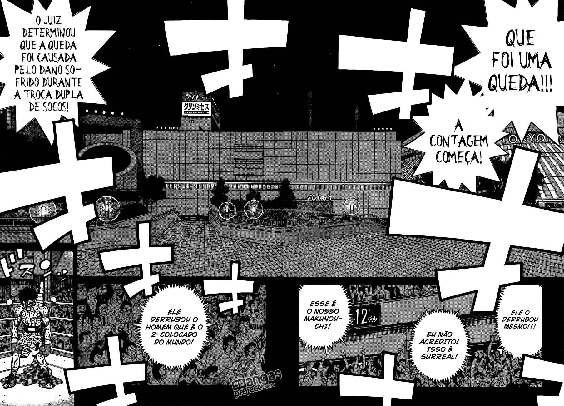 Hajime no Ippo Capítulo 889 – Obstáculo Invisível