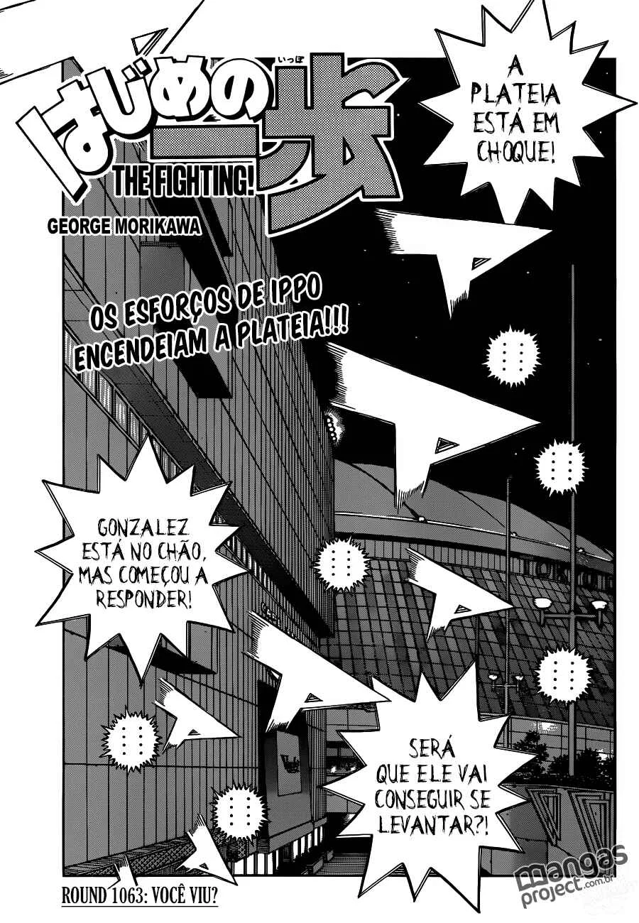Hajime no Ippo Capítulo 889 – Obstáculo Invisível