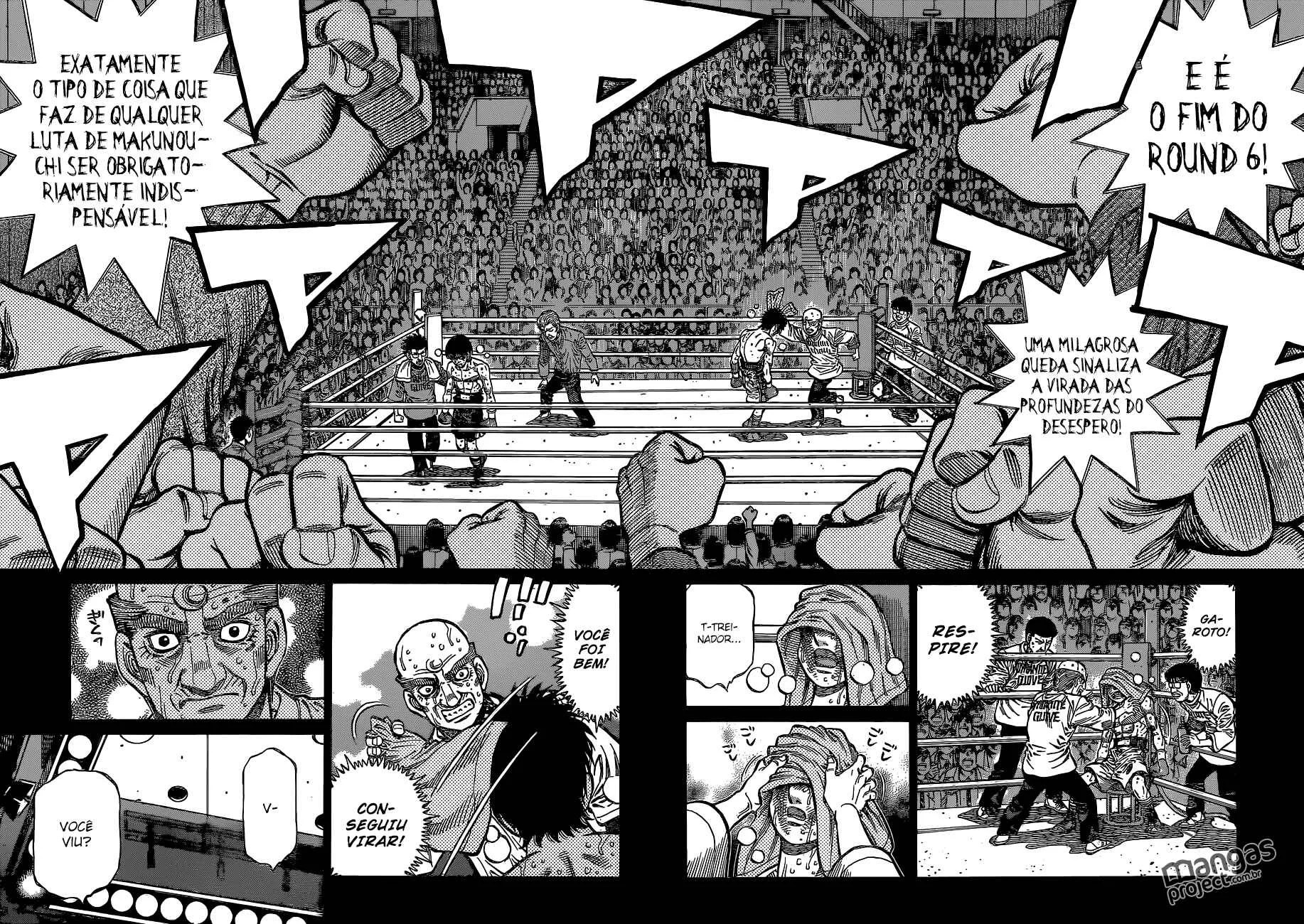 Hajime no Ippo Capítulo 889 – Obstáculo Invisível