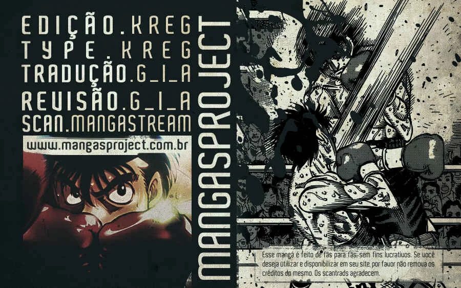 Hajime no Ippo Capítulo 889 – Obstáculo Invisível