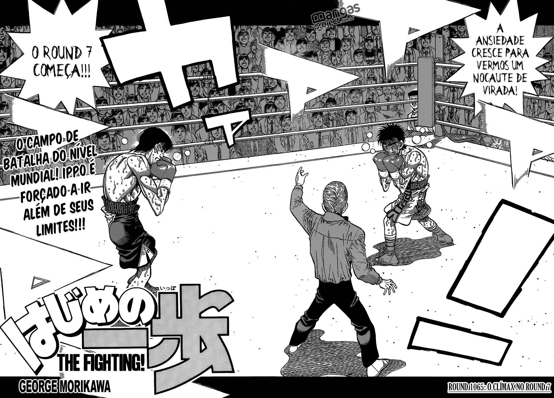 Hajime no Ippo Capítulo 889 – Obstáculo Invisível