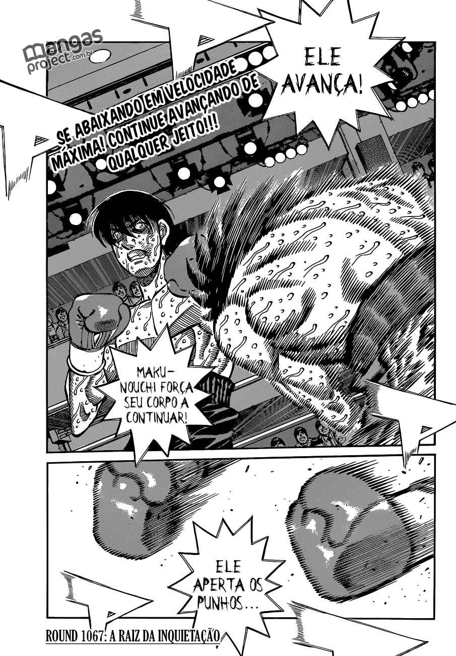 Hajime no Ippo Capítulo 889 – Obstáculo Invisível