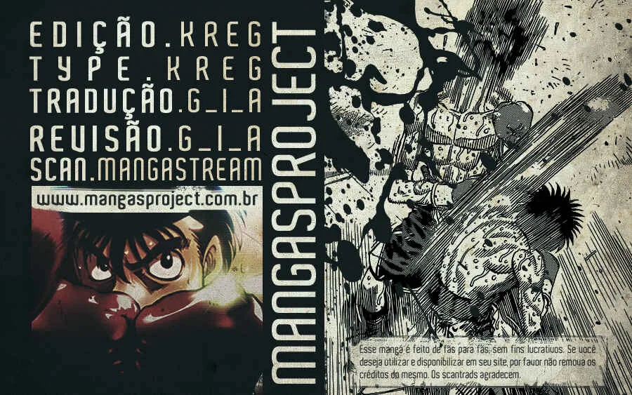 Hajime no Ippo Capítulo 889 – Obstáculo Invisível