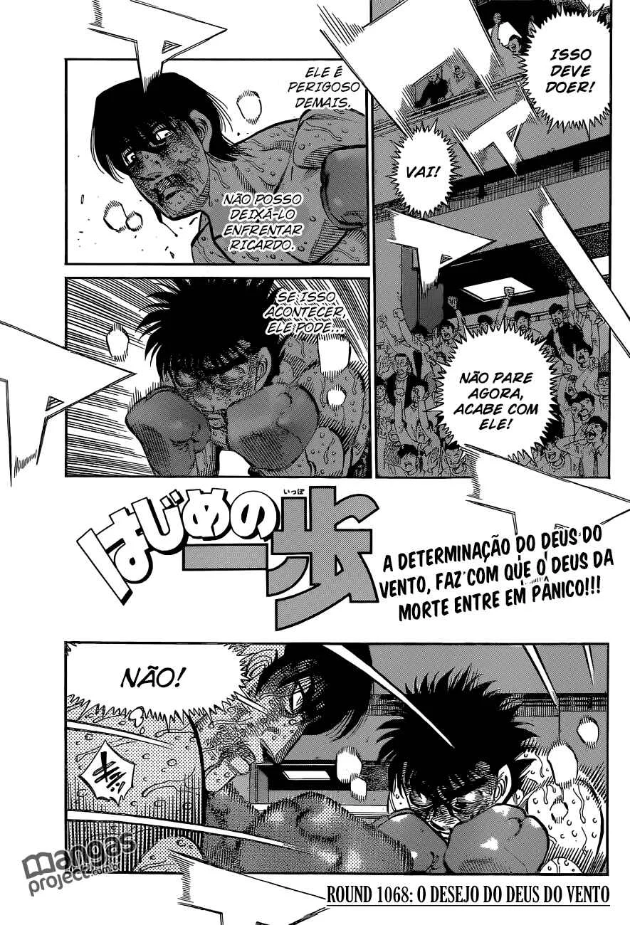 Hajime no Ippo Capítulo 889 – Obstáculo Invisível