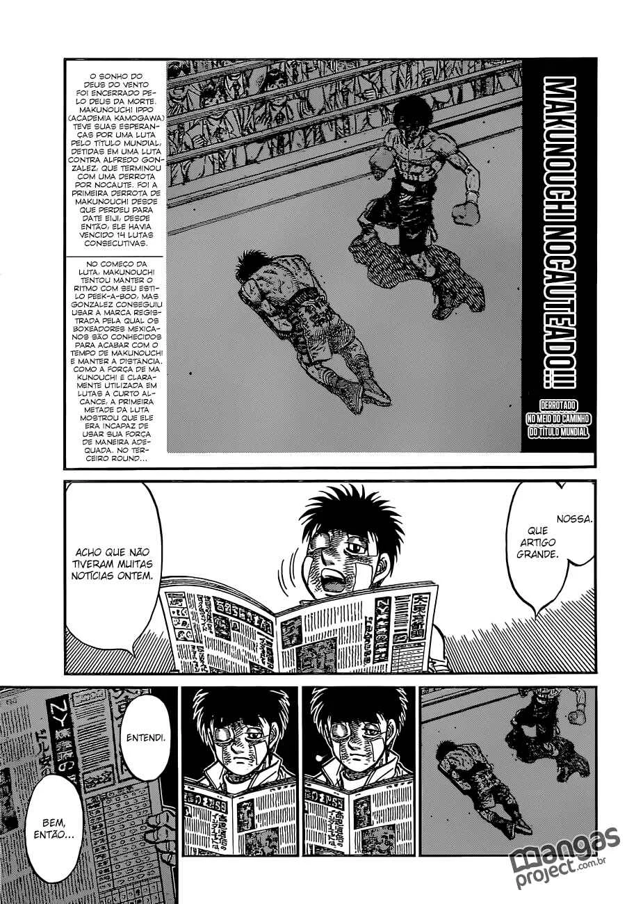 Hajime no Ippo Capítulo 889 – Obstáculo Invisível