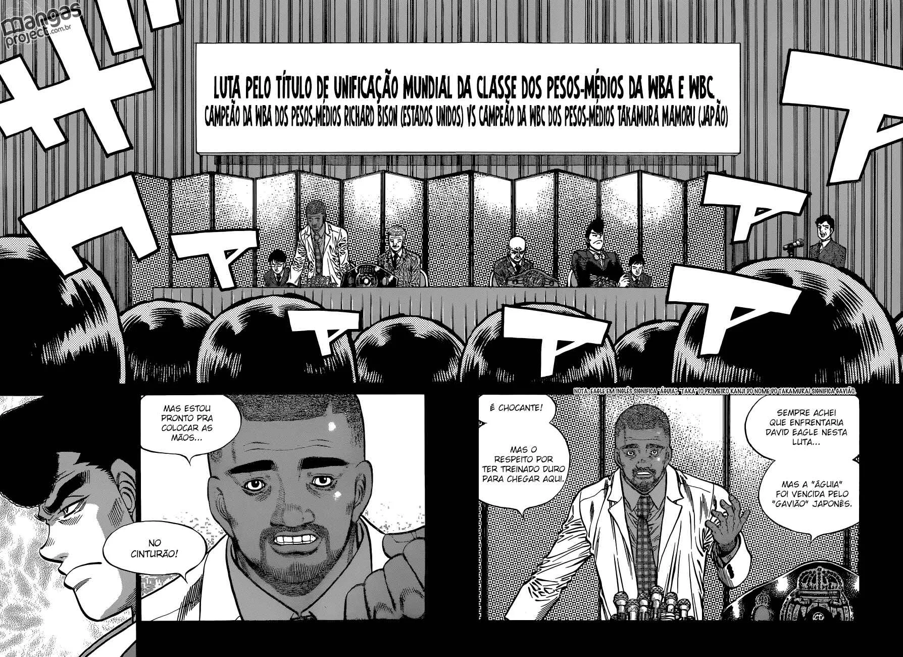 Hajime no Ippo Capítulo 889 – Obstáculo Invisível