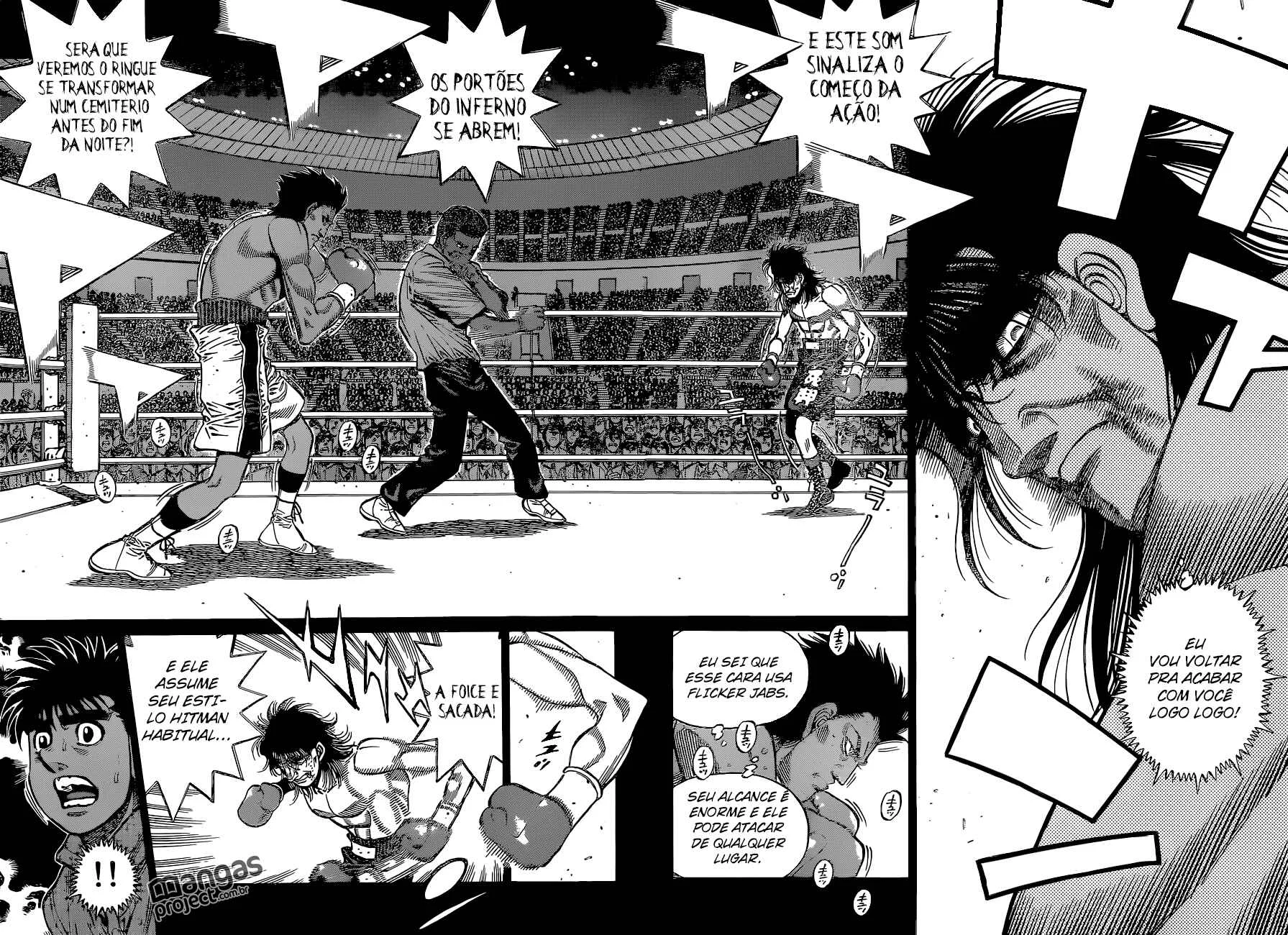 Hajime no Ippo Capítulo 889 – Obstáculo Invisível