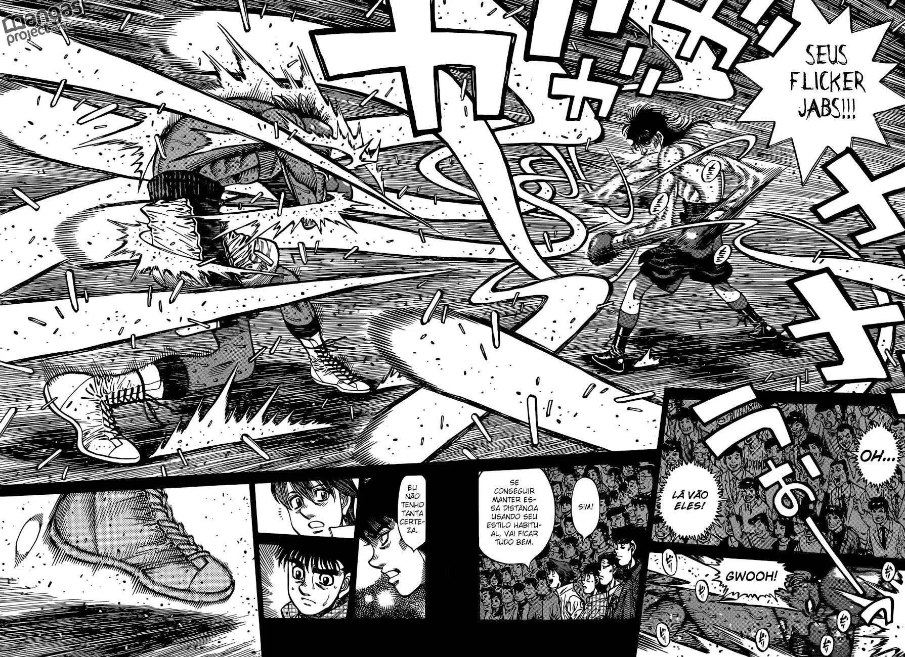 Hajime no Ippo Capítulo 889 – Obstáculo Invisível