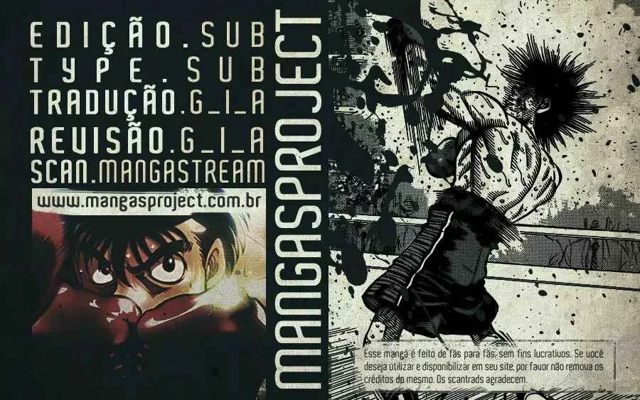 Hajime no Ippo Capítulo 889 – Obstáculo Invisível