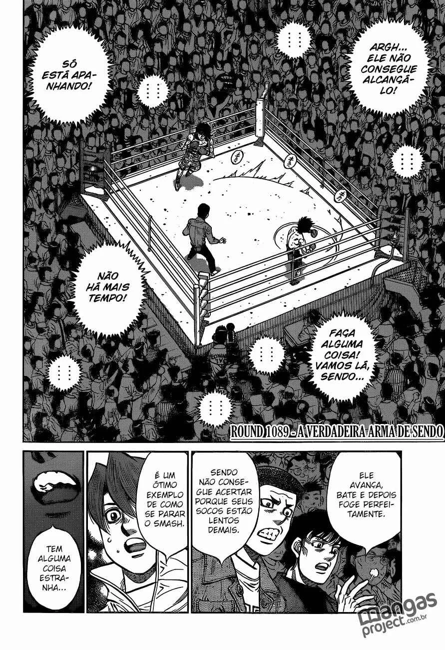 Hajime no Ippo Capítulo 889 – Obstáculo Invisível