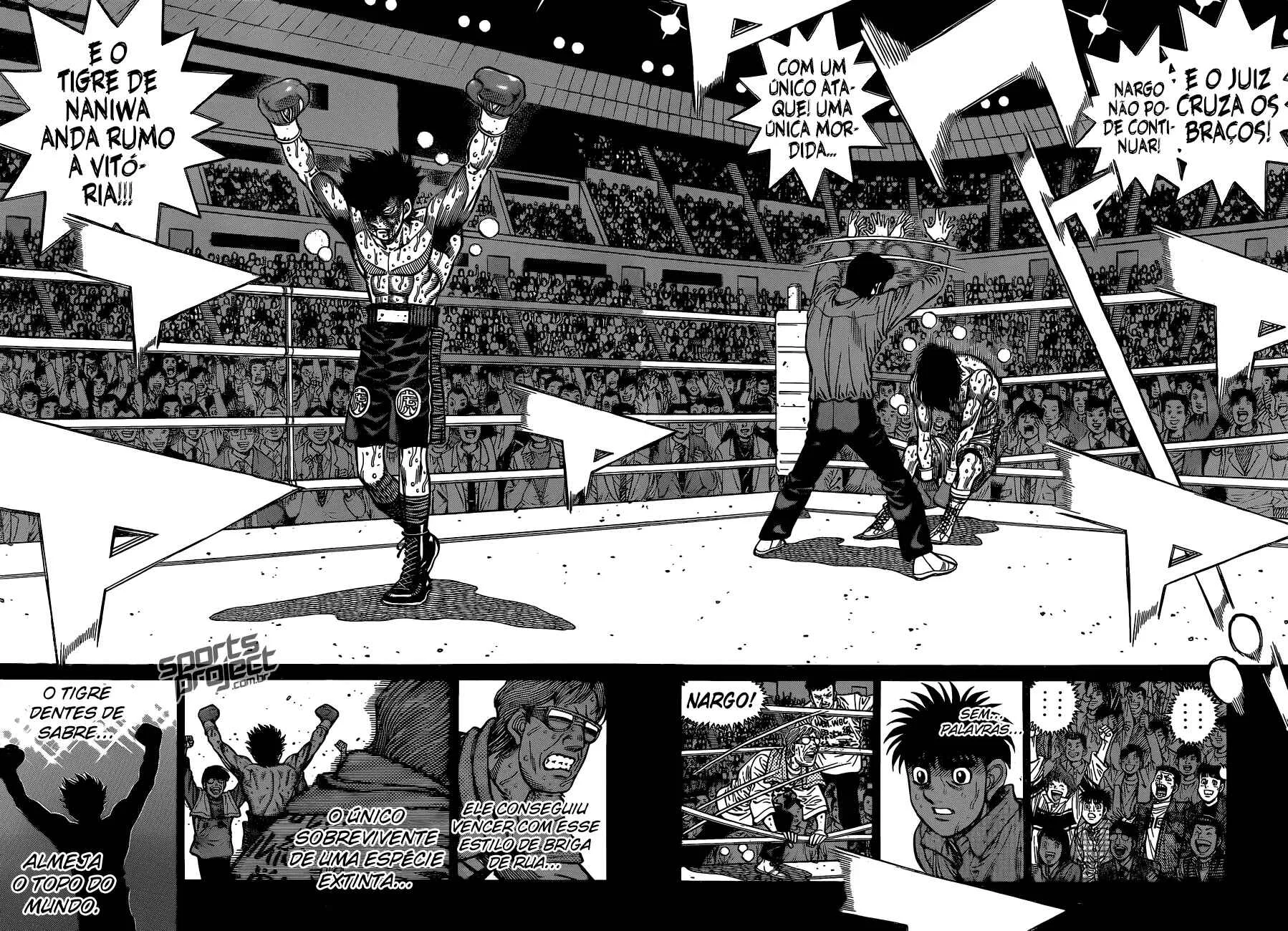 Hajime no Ippo Capítulo 889 – Obstáculo Invisível