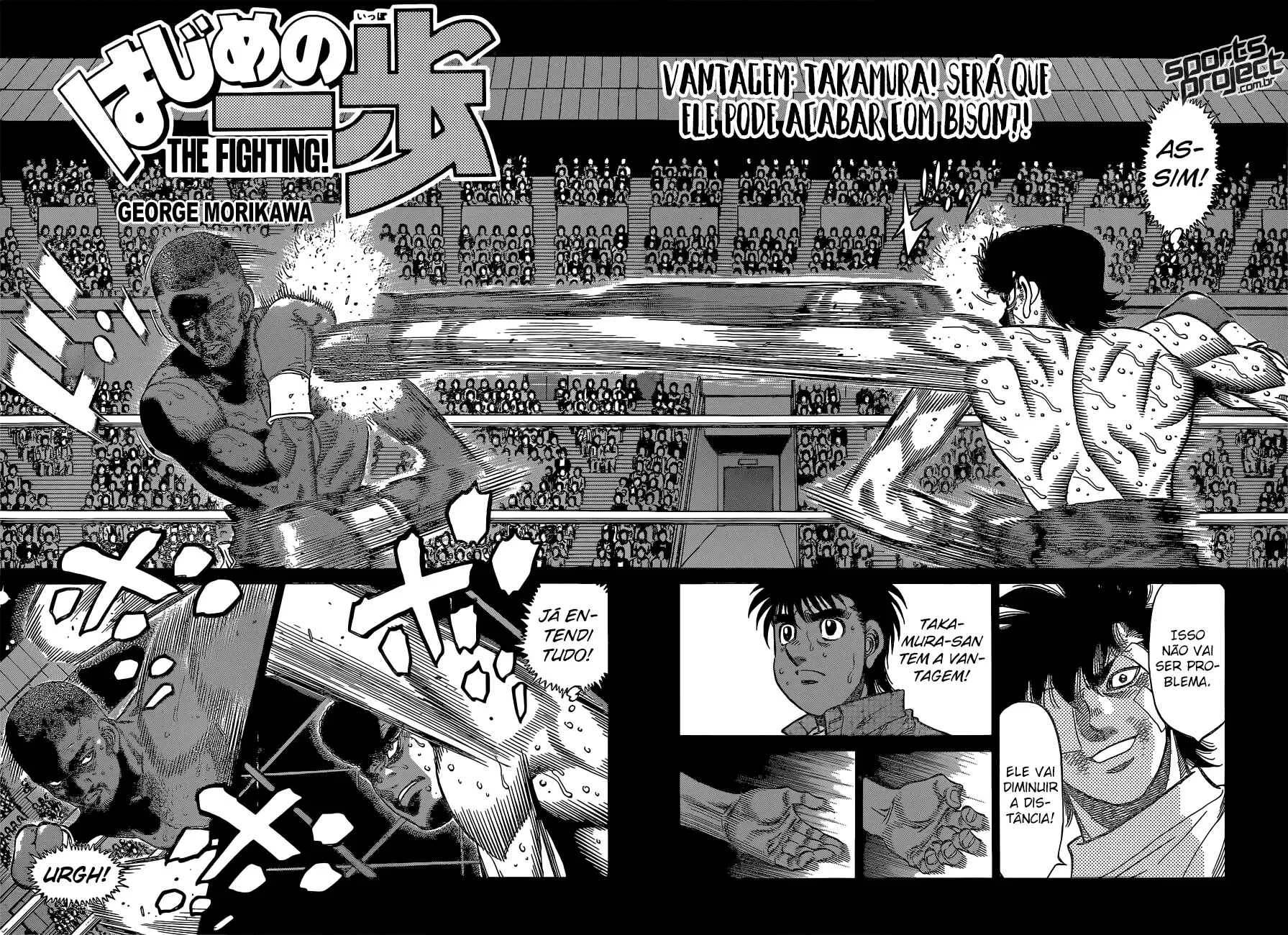 Hajime no Ippo Capítulo 889 – Obstáculo Invisível