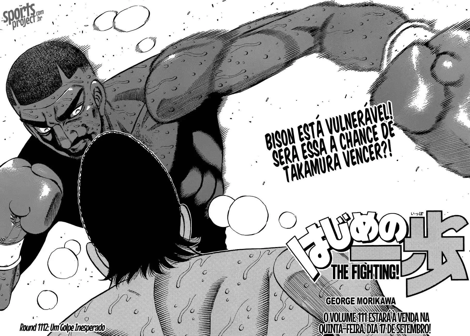 Hajime no Ippo Capítulo 889 – Obstáculo Invisível