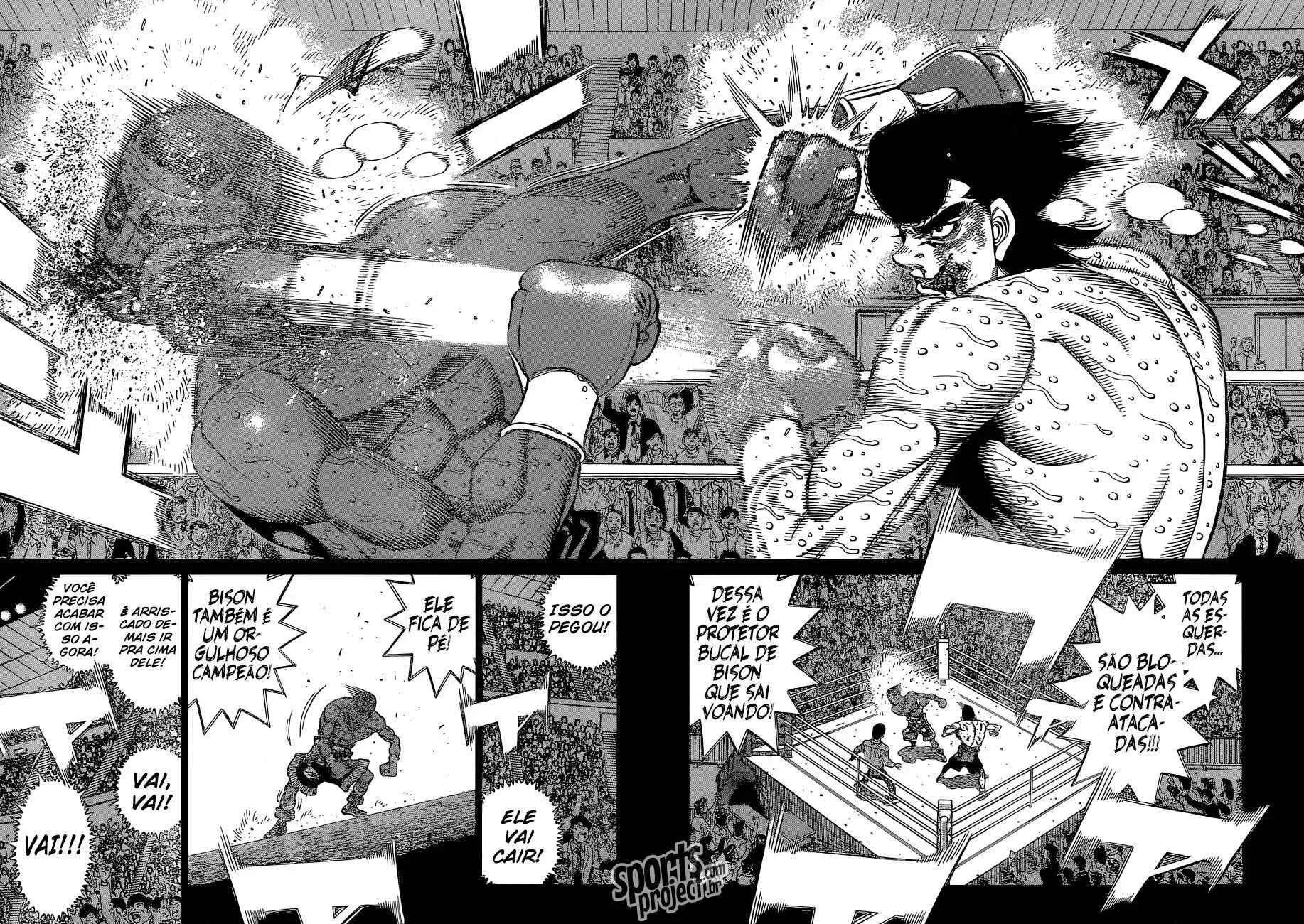 Hajime no Ippo Capítulo 889 – Obstáculo Invisível