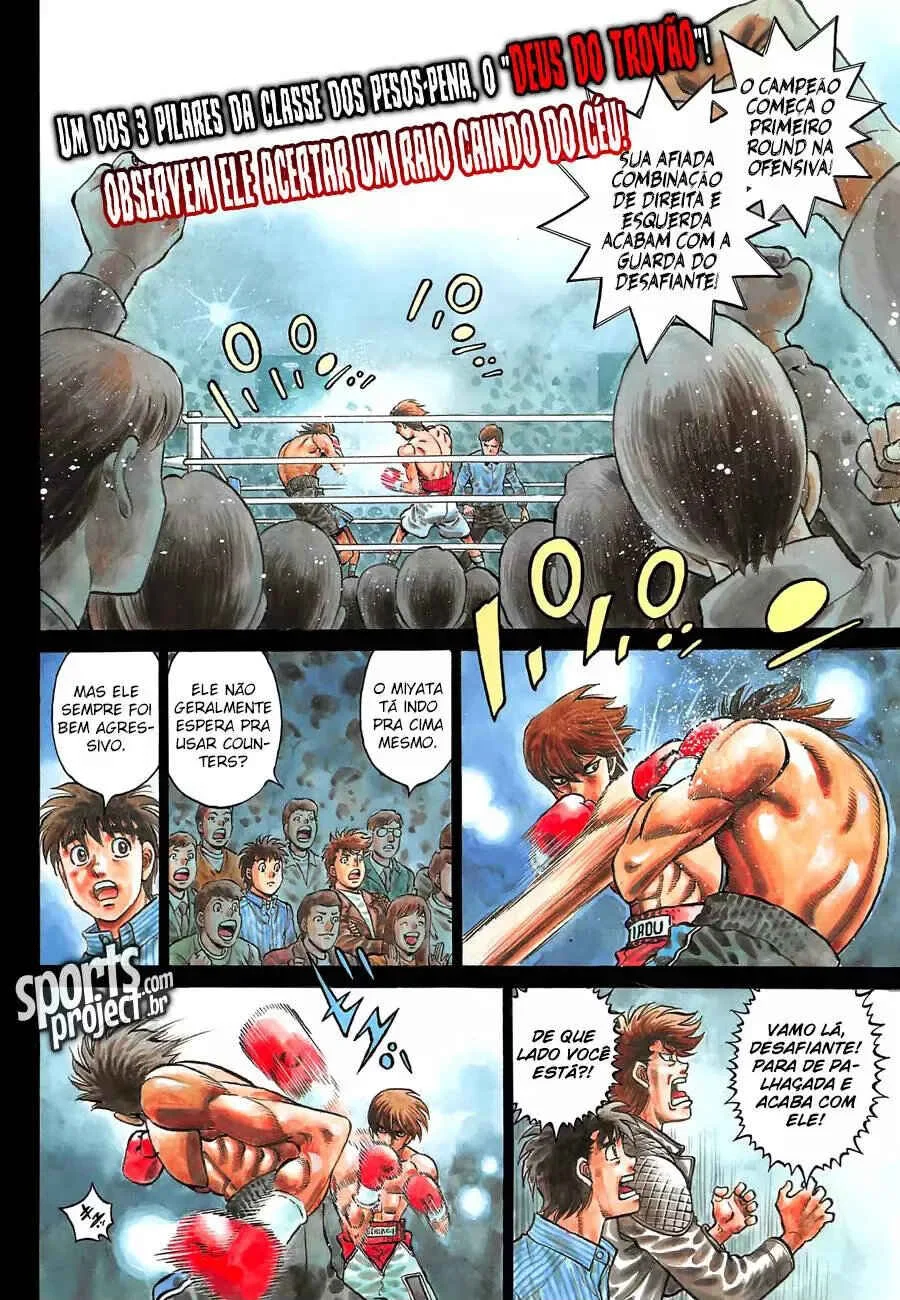 Hajime no Ippo Capítulo 889 – Obstáculo Invisível