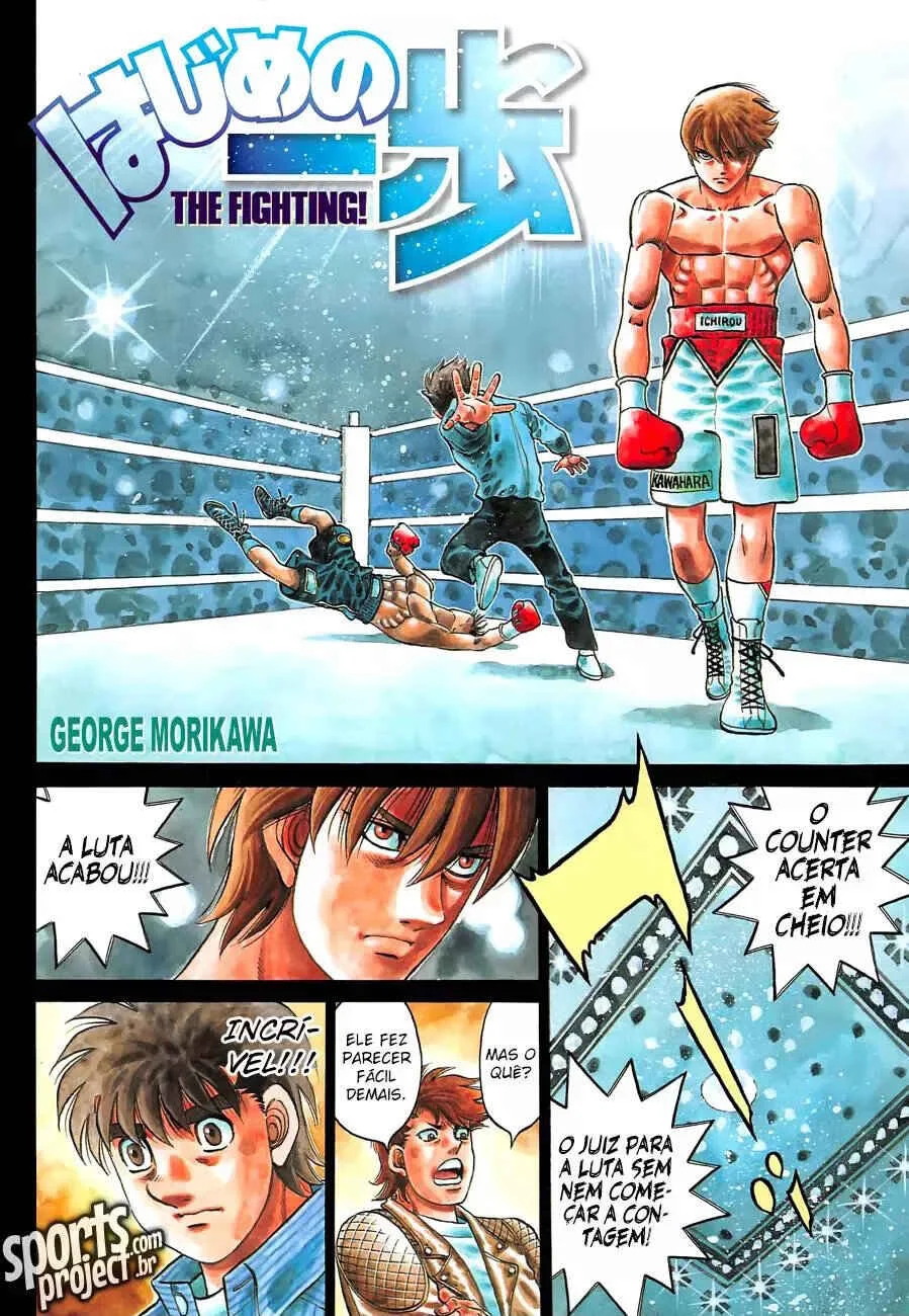 Hajime no Ippo Capítulo 889 – Obstáculo Invisível