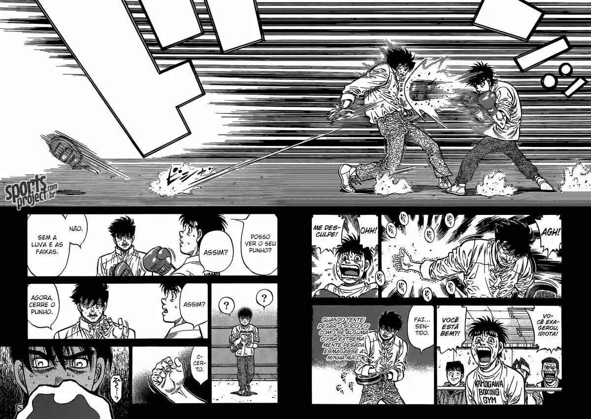 Hajime no Ippo Capítulo 889 – Obstáculo Invisível