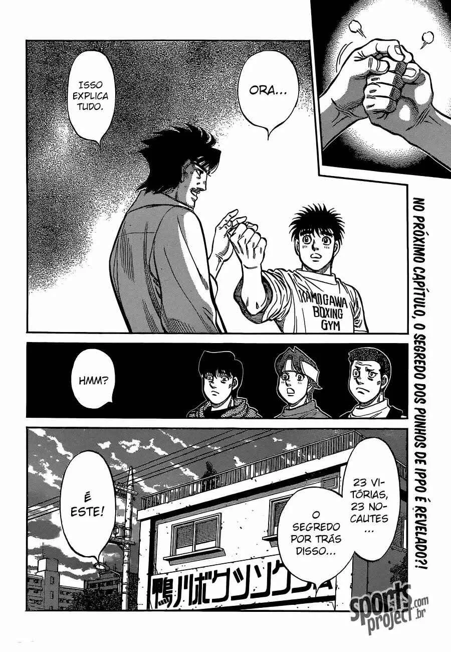 Hajime no Ippo Capítulo 889 – Obstáculo Invisível
