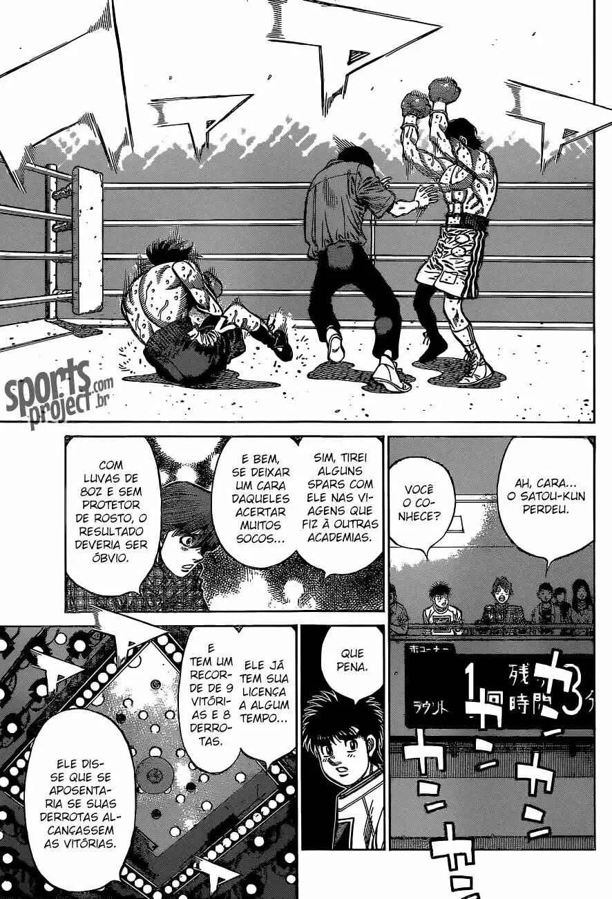 Hajime no Ippo Capítulo 889 – Obstáculo Invisível