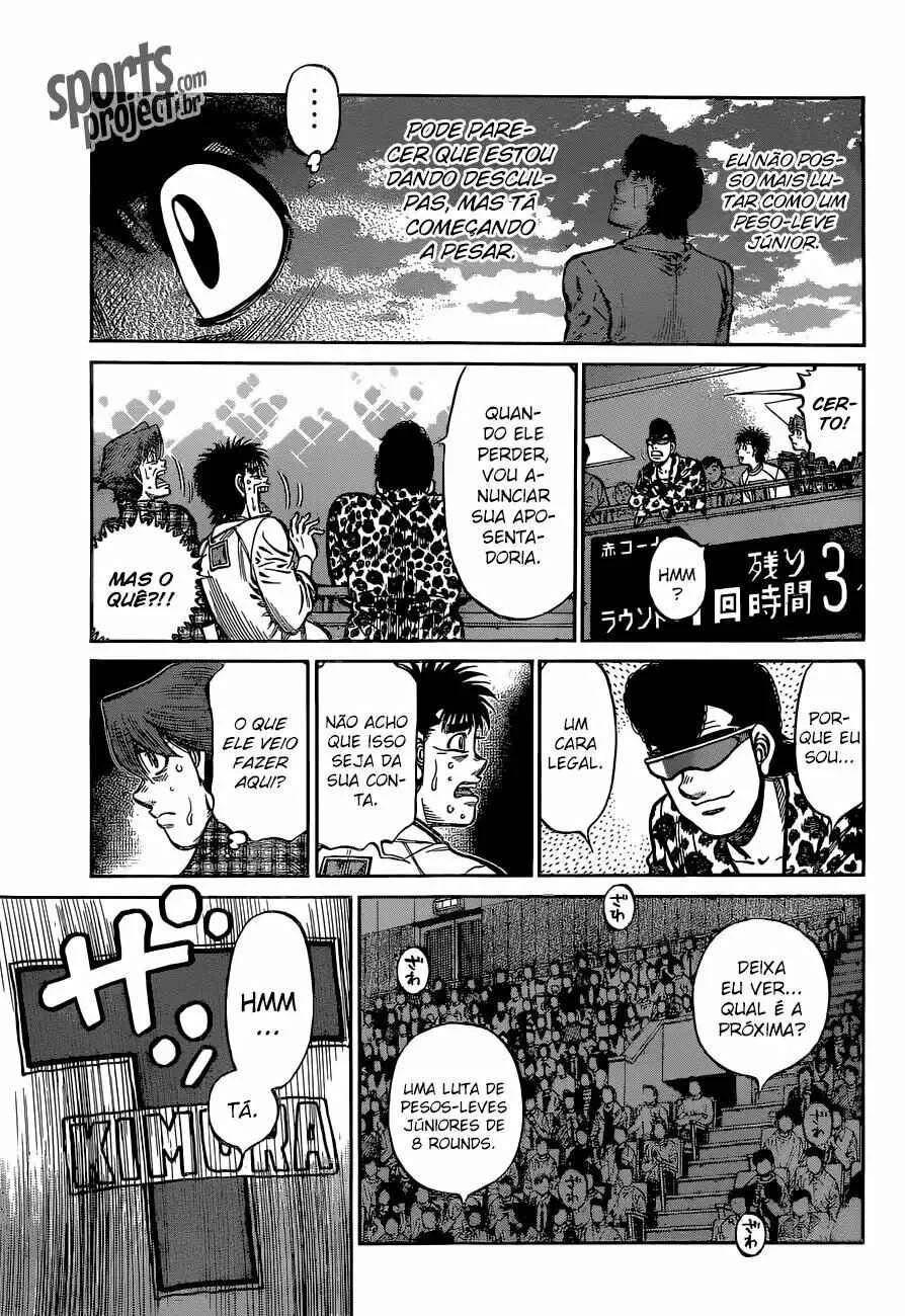 Hajime no Ippo Capítulo 889 – Obstáculo Invisível
