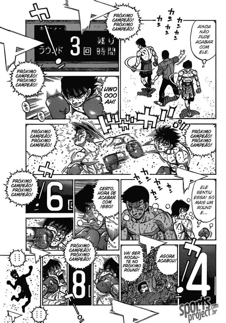 Hajime no Ippo Capítulo 889 – Obstáculo Invisível
