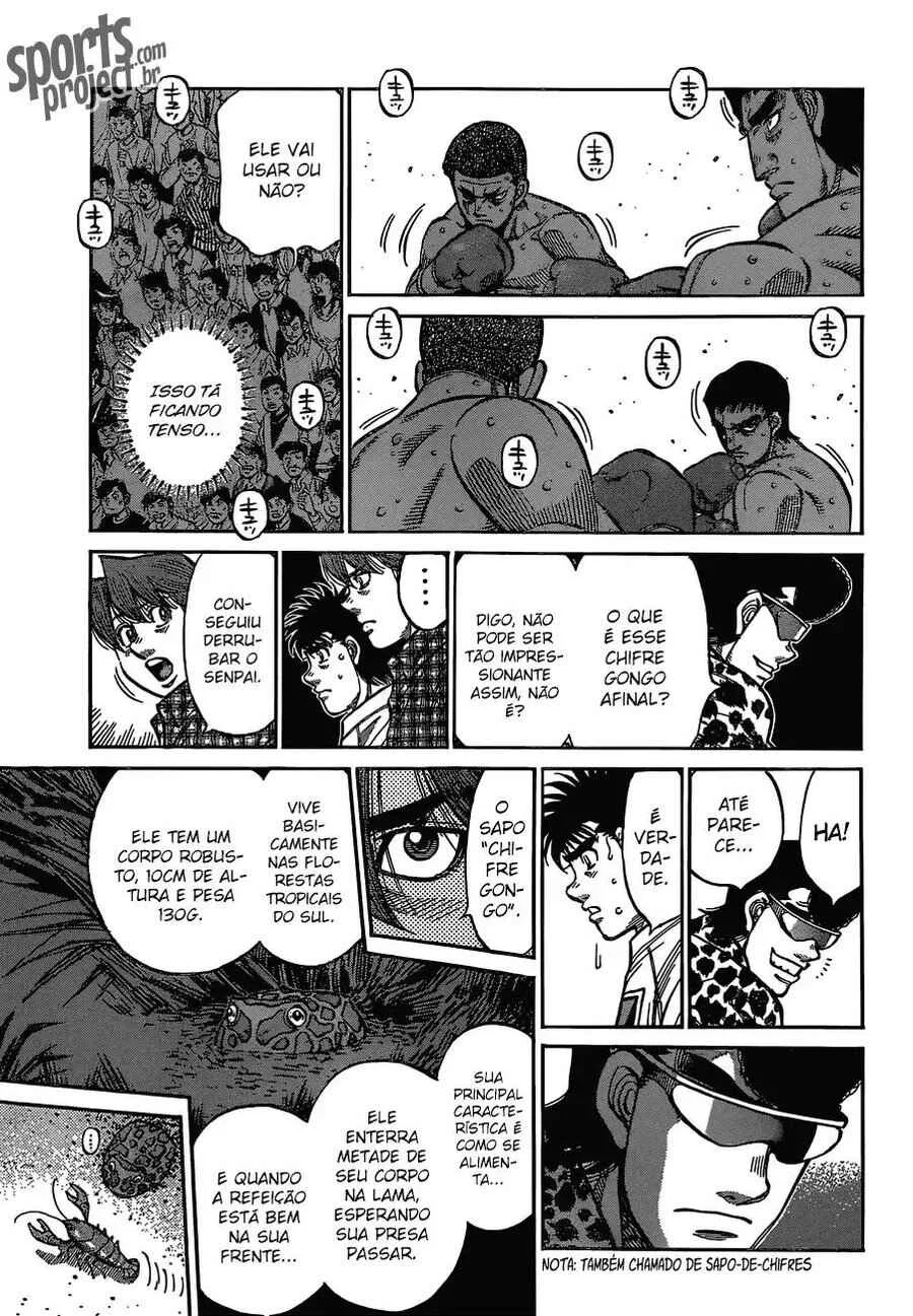 Hajime no Ippo Capítulo 889 – Obstáculo Invisível