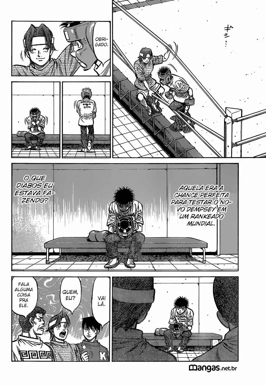 Hajime no Ippo Capítulo 889 – Obstáculo Invisível