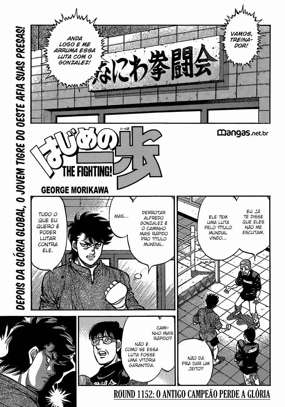 Hajime no Ippo Capítulo 889 – Obstáculo Invisível