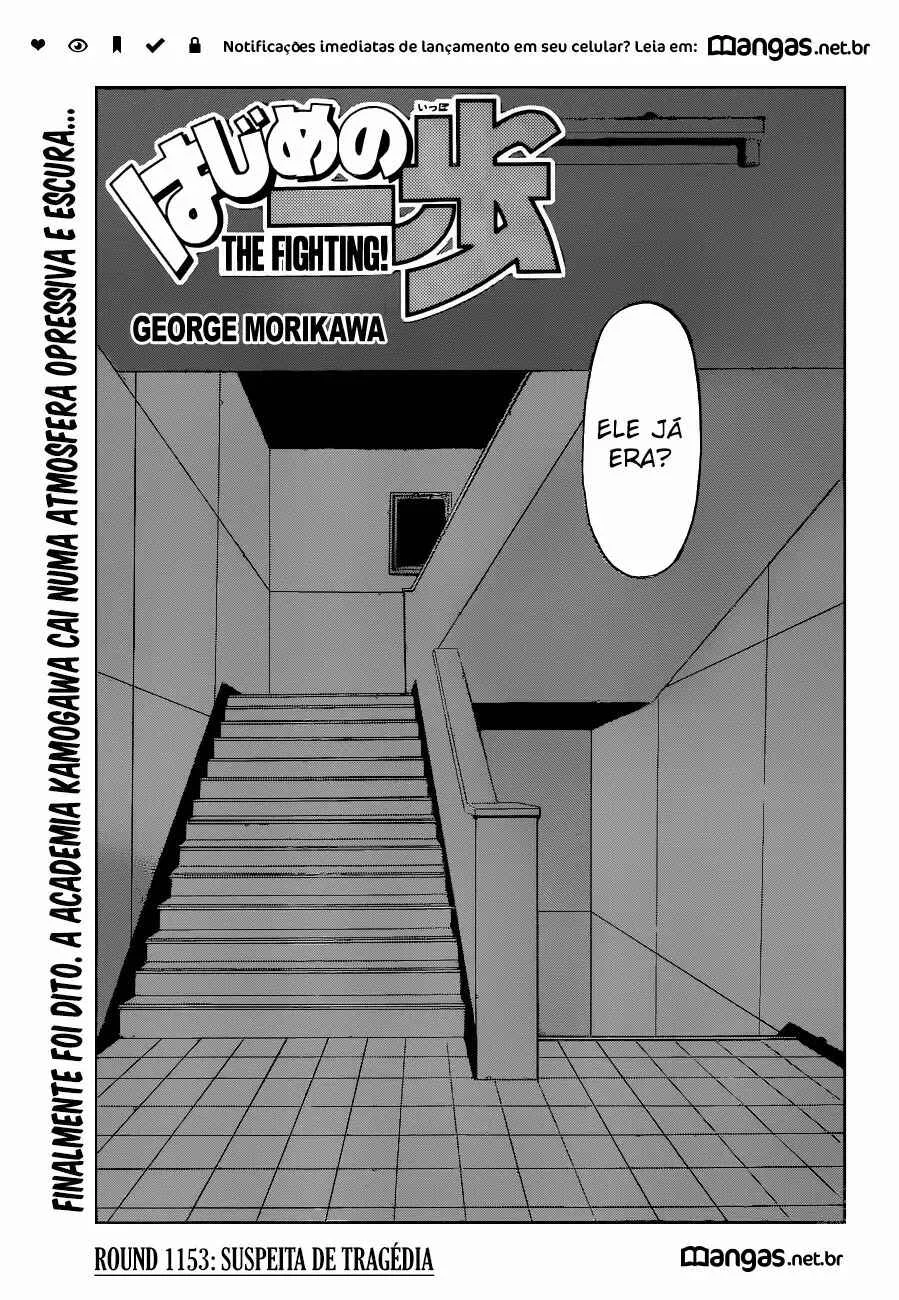 Hajime no Ippo Capítulo 889 – Obstáculo Invisível