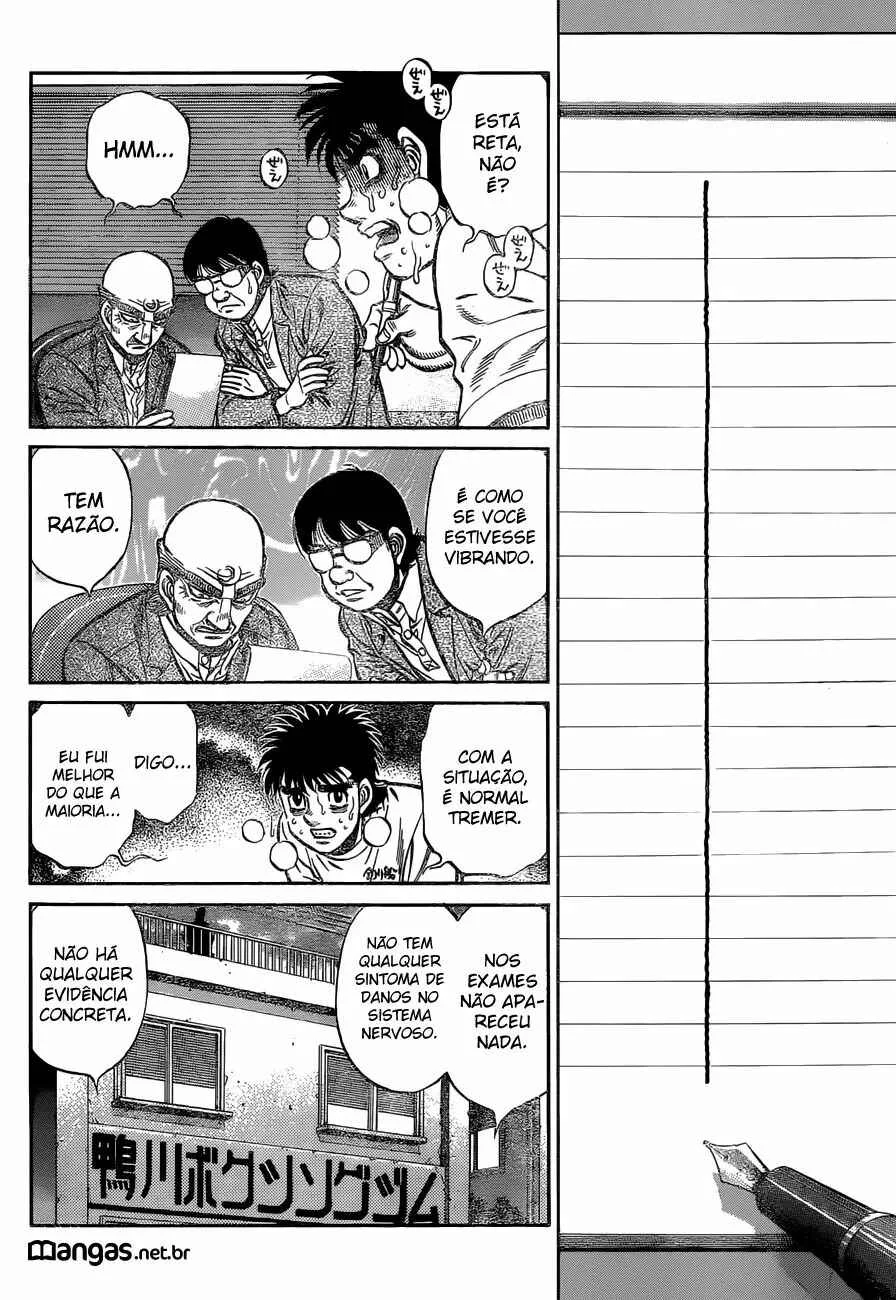 Hajime no Ippo Capítulo 889 – Obstáculo Invisível