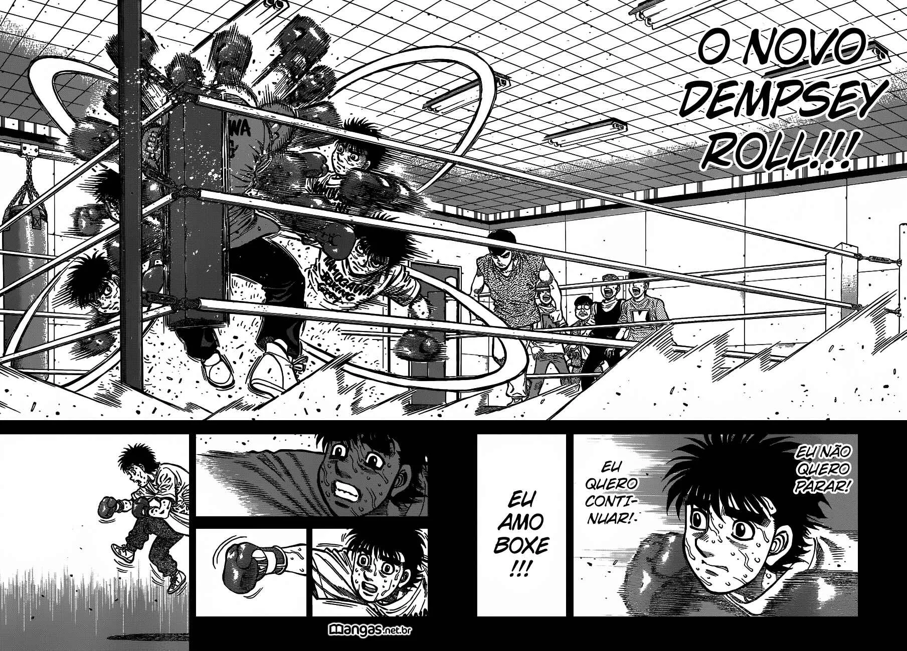 Hajime no Ippo Capítulo 889 – Obstáculo Invisível