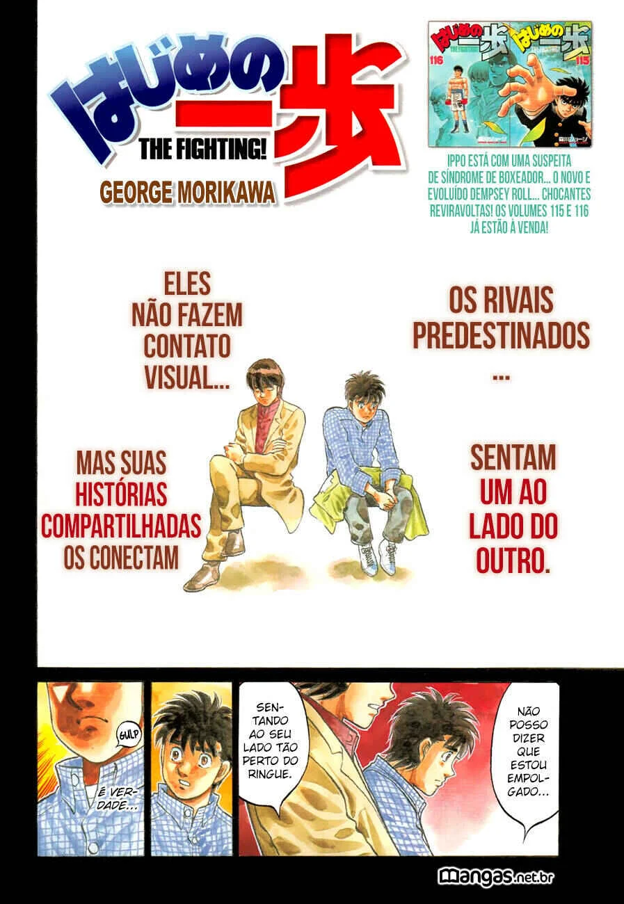 Hajime no Ippo Capítulo 889 – Obstáculo Invisível