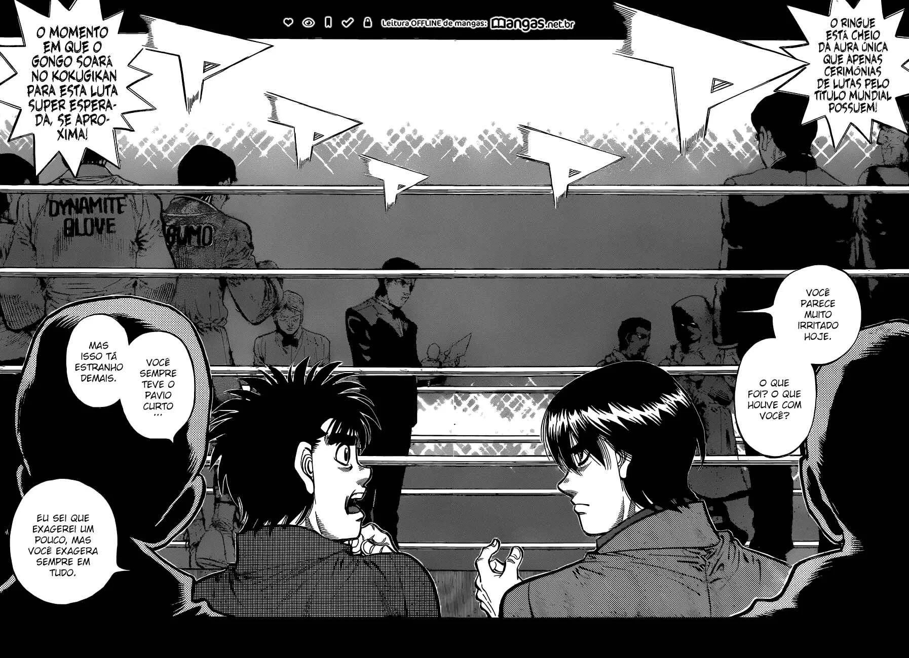 Hajime no Ippo Capítulo 889 – Obstáculo Invisível
