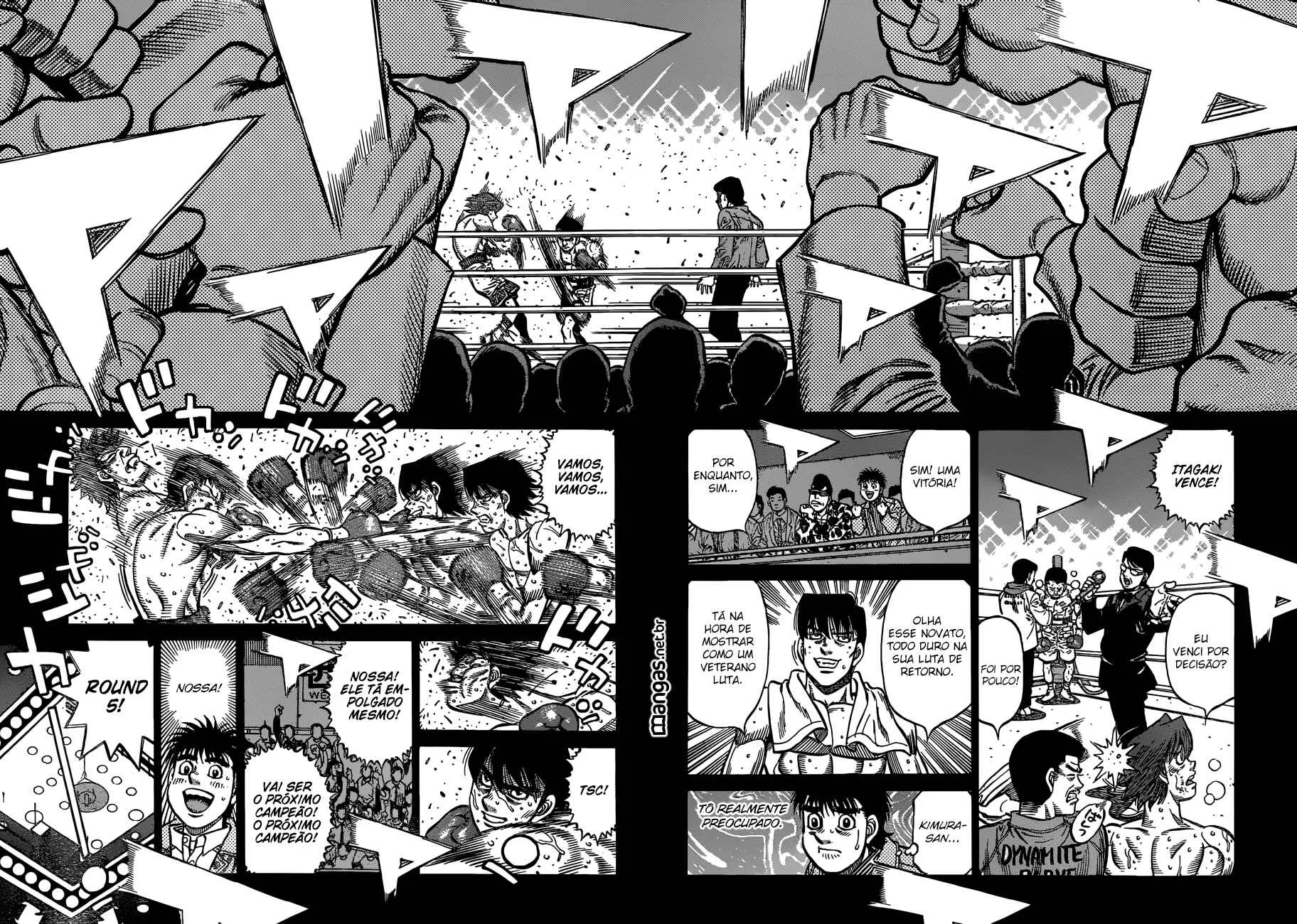 Hajime no Ippo Capítulo 889 – Obstáculo Invisível