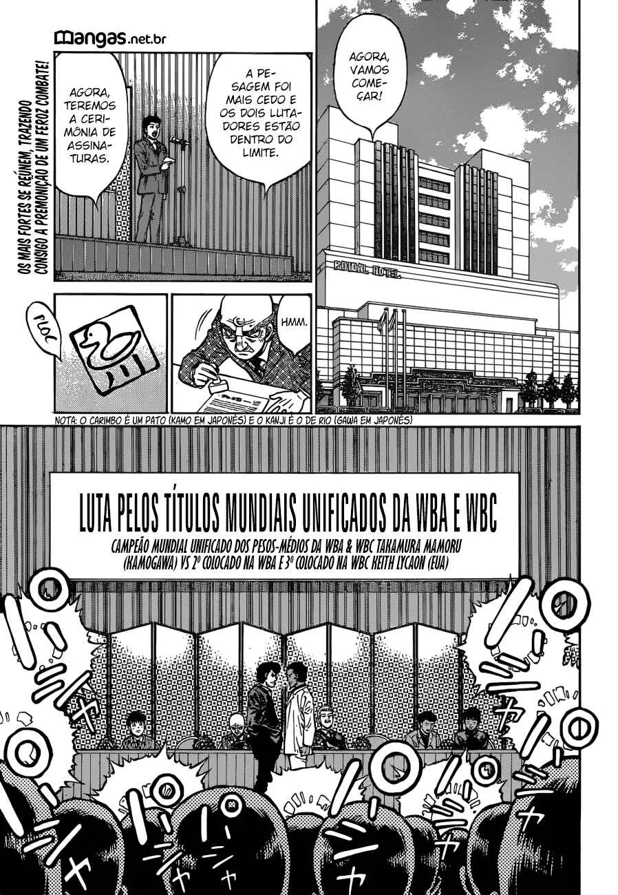 Hajime no Ippo Capítulo 889 – Obstáculo Invisível