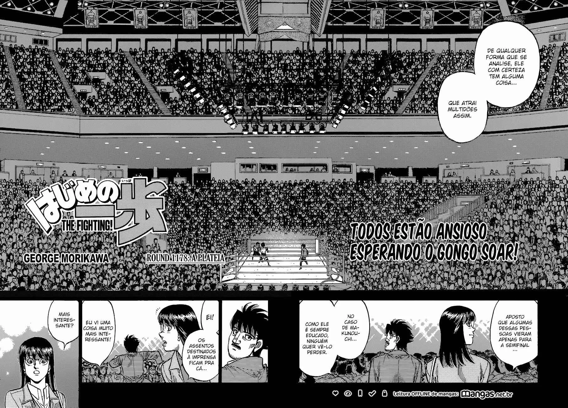 Hajime no Ippo Capítulo 889 – Obstáculo Invisível