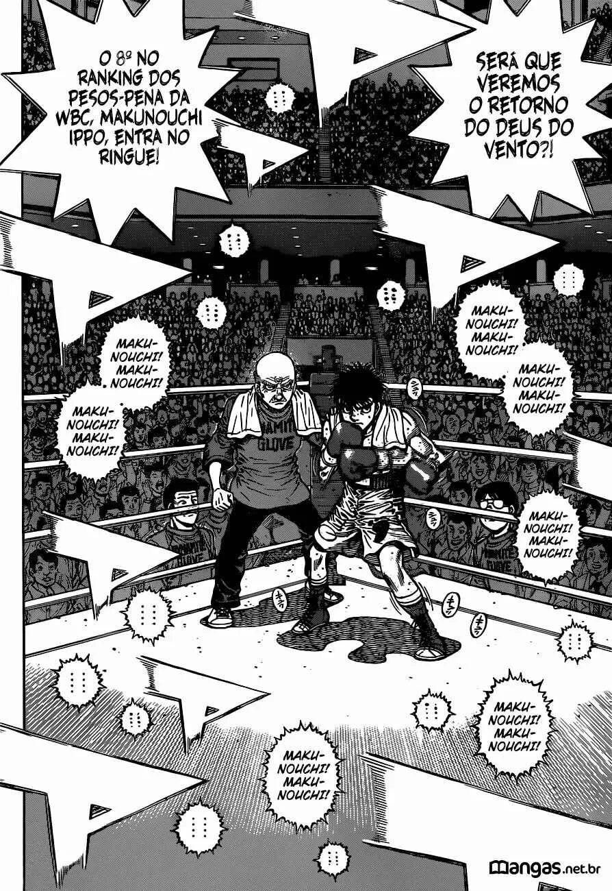 Hajime no Ippo Capítulo 889 – Obstáculo Invisível