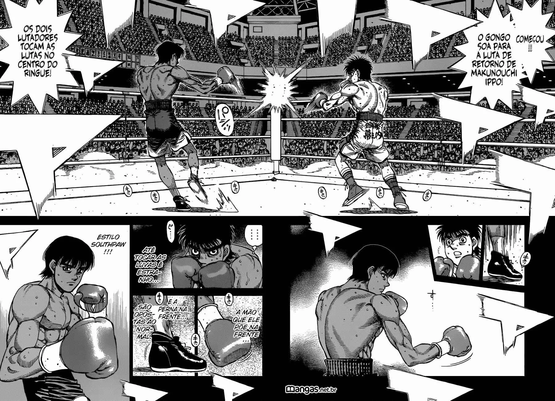 Hajime no Ippo Capítulo 889 – Obstáculo Invisível