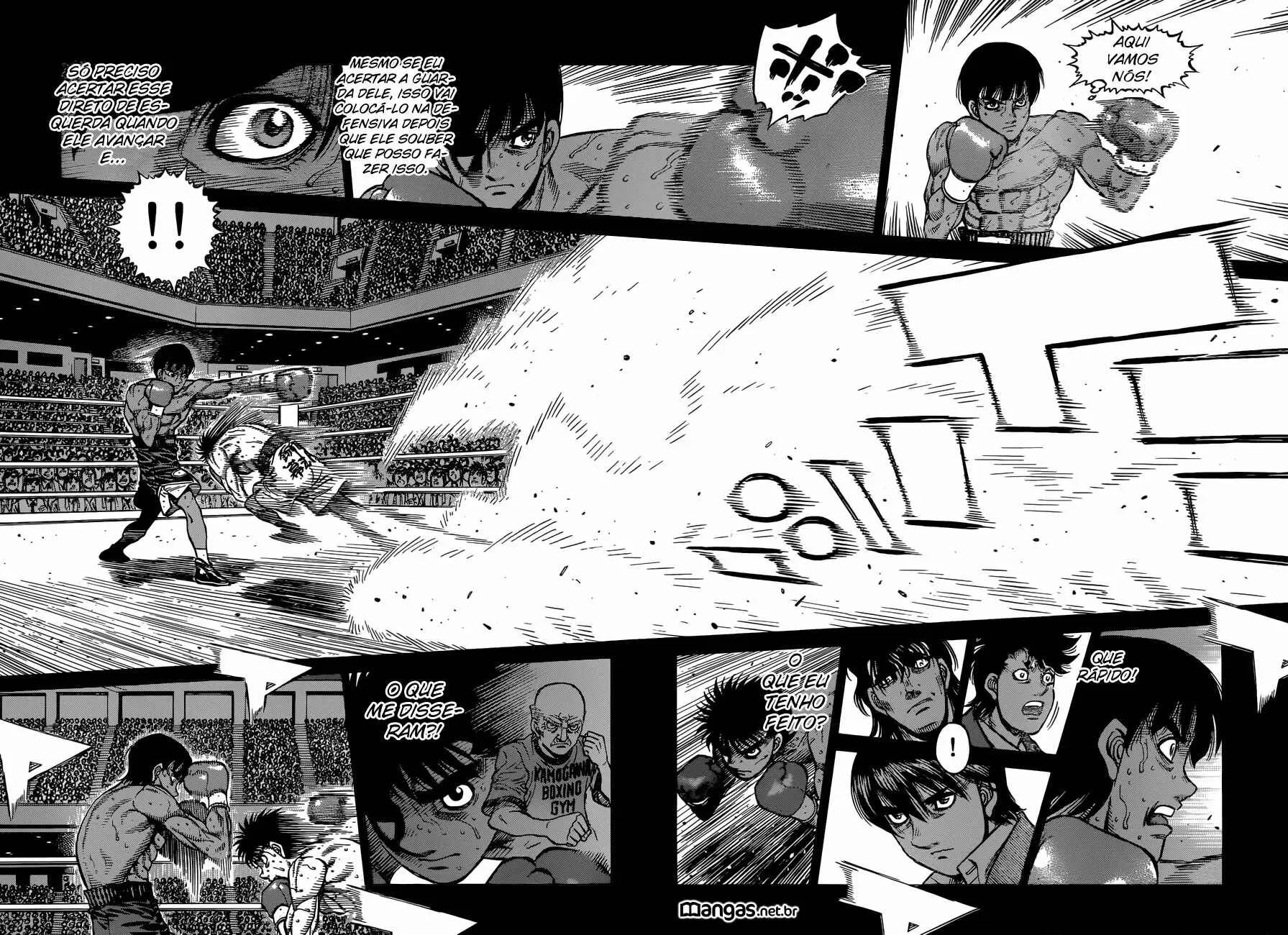Hajime no Ippo Capítulo 889 – Obstáculo Invisível