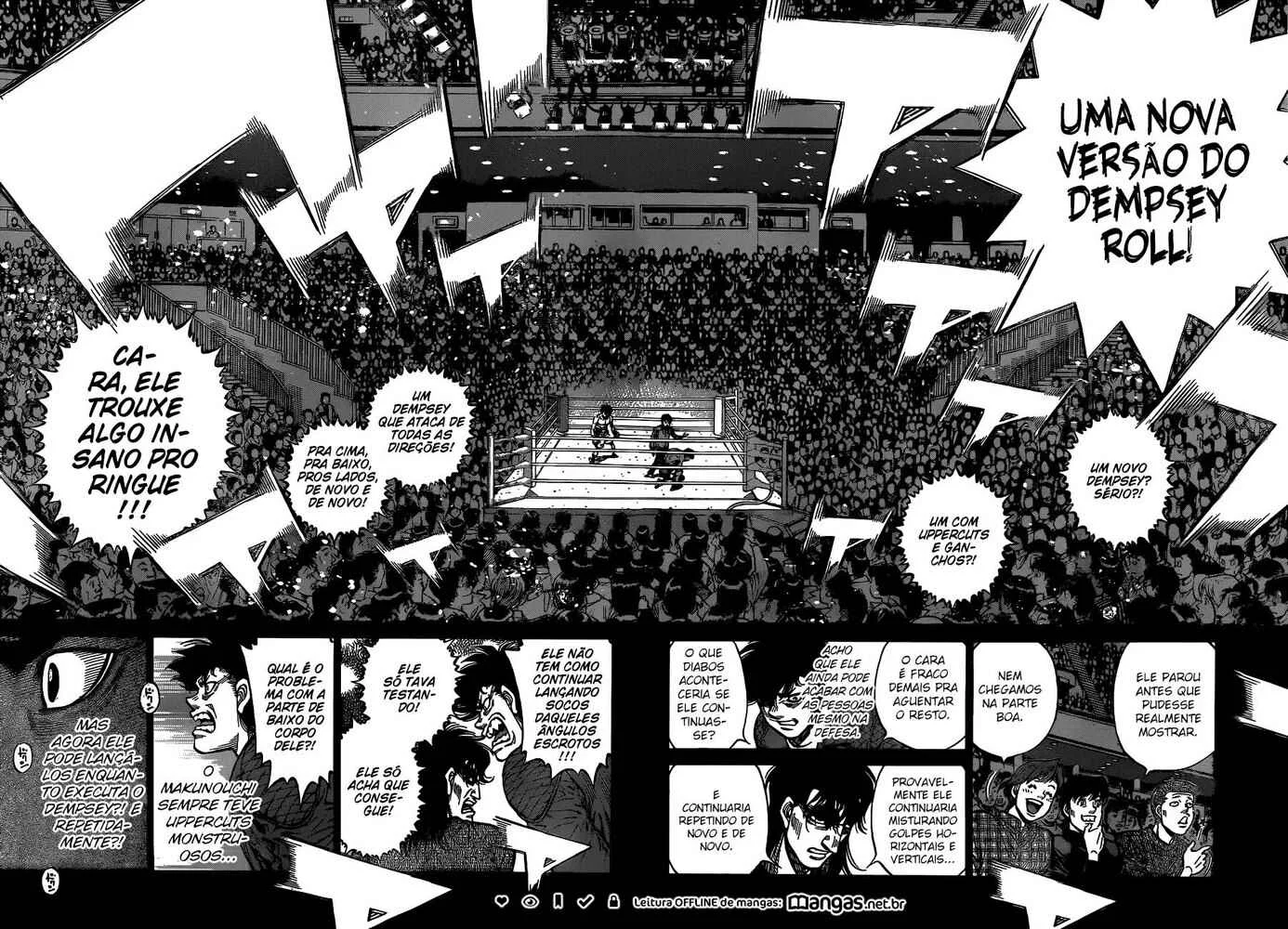 Hajime no Ippo Capítulo 889 – Obstáculo Invisível